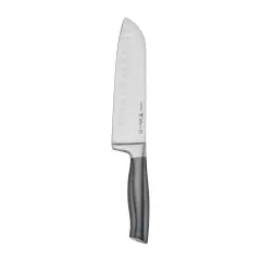 HENCKELS Graphite Hollow Edge Santoku Knife