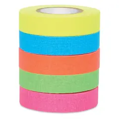 Blick Gaff Stacks Tape - Neon, Pkg of 5