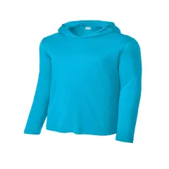 Sport-Tek&reg; Long Sleeve Hoodies For Adult Sapphire