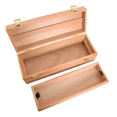 Artist Wood Pastel, Pen, Marker Storage Box with Drawer(s) (Medium Tool Box)