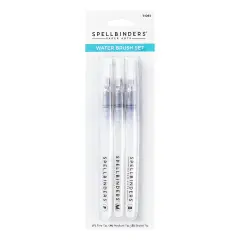 Spellbinders Water Brush Set-3/Pkg