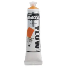 Matisse Flow Acrylic Paint - Cadmium Orange, 75 ml