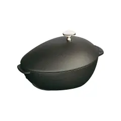 STAUB Cast Iron 2-qt Mussel Pot