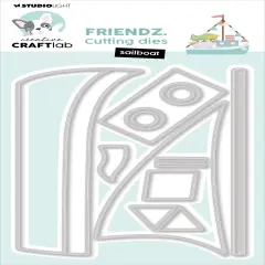 Studio Light Friendz Cutting Die-Nr. 743, Sailboat