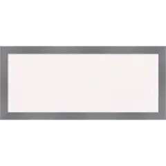 Edwin Wood Framed Corkboard, White Cork Grey