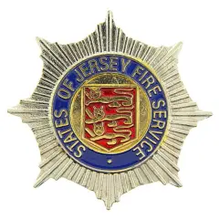 New Jersey Fire Service Pin 1"