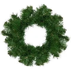 Northlight Deluxe Dorchester Pine Artificial Christmas Wreath - 8" - Unlit Green