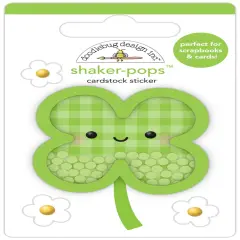 Doodlebug Shaker-Pops 3D Stickers-So Lucky