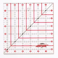 The Cutting EDGE 6.5&Prime; x 6.5&Prime; Clear Ruler