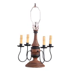 Jamestown Lamp Base in Hartford Pumpkin