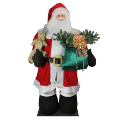 Northlight LED Lighted and Musical Inflatable Santa Claus Commercial Christmas Figurine - 8' Red