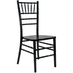 Emma and Oliver Wood Chiavari Chair Black