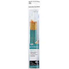 RSET-9197 | 5pc Golden Taklon Variety Brush Set