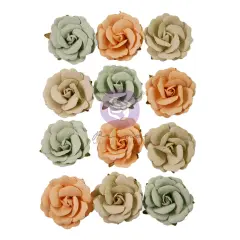 In The Moment Flowers - Floral Adventure - 12 pcs mulberry paper 