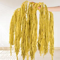 10Pcs Dried Amaranthus Hanging Flowers Garland Rustic Wall Hanging Decor