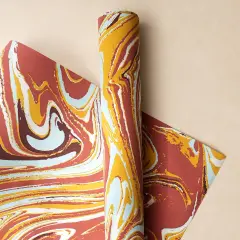 Gift Wrap Set of 5 - Green - HMP+Cardboard