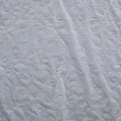 1 Yard Hibiscus Flower Polyester Fabric, 60 Inch Wide Floral Print Material White