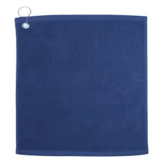 Carmel Towel Company&reg; Large Rally Towel with Grommet and Hook Navy