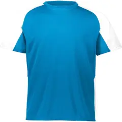 Augusta Sportswear&reg; Youth Cutter Jersey POWER BLUE/ WHT
