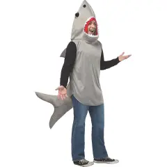 Adult Sand Shark Halloween Costume Sea Creature Predator Outfit