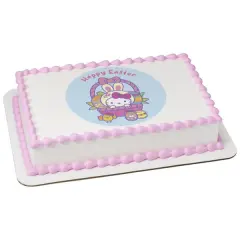 Hello Kitty PhotoCake&reg; Edible Cake Topper Icing Image,