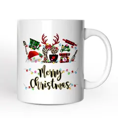 Baker Buffalo Plaid Christmas Mug, Baking Gift