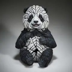 Edge Sculpture Panda Cub Figurine 9.1in H