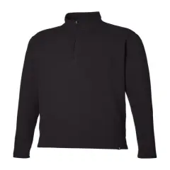 Glyder&reg; Men's Vertex Plush Quarter Zip BLACK