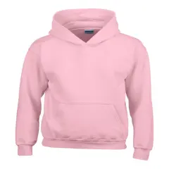 Gildan&reg; Youth Heavy Blend Long Sleeve Hooded Sweatshirt LIGHT PINK