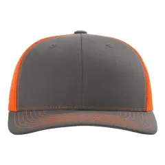 Richardson&reg; Snapback Trucker Cap Neon Orange