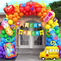 166Pcs Back to School Decorations Supplies