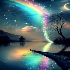 Moon Tree Diamond Art Kits for Adults,12x16inch