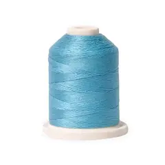 807 Soft Cyan Signature Cotton Thread Mini Spool - 50WT