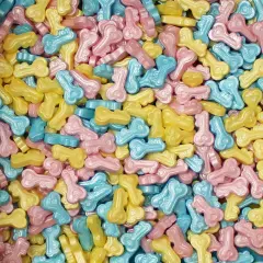 Krazy Sprinkles - Heart Key Shaped Sprinkles (1/2 Cup, 1x Jar) for Cakes, Ice Cream & Cookies