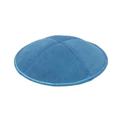 KippahRoyal Blue Suede