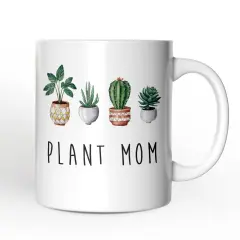 Minimalist Plant Mom Mug, Gift