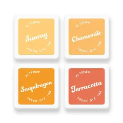 Golden Sunset Fresh Dye Ink Mini Cube Set