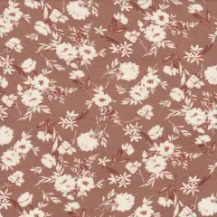 1 Yard Floral Flower CEY Sublimation Fabric Lightweight Polyester 58/59 Inches Wide COCO