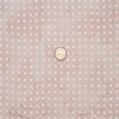 1 Yard Sheer Blush Floral Jacquard Chiffon Fabric 57/58 Inch Width Sheer Blush Pink