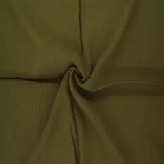 1 Yard Soft Rayon Crepon Fabric Solid Woven Textured Drapery Accent 50/51" Width OLIVE VINTAGE