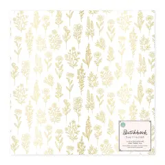 Bea Valint Sketchbook Specialty Paper 12"X12"-Acetate