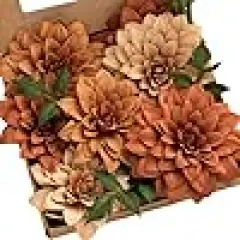 Dahlia Foam Artificial Flowers Real Touch Faux Fake Flower