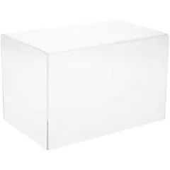 Plymor Clear Acrylic Display Case, 11" W x 7" D x 7" H No Base