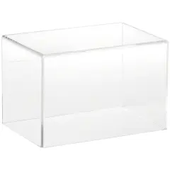 Plymor Clear Acrylic Display Case, 6" x 4" x 4" No Base