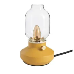 Dimmable Table Lamp Anthracite 10" Dimmable dark yellow