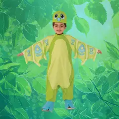 Rubies Draggles Hatchimal Green Children's Halloween Costume Size Small 4-6