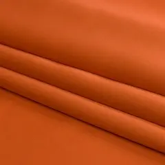 1 Yard Luxury Burnt Orange Silk Charmeuse 44" Wide Drapey Fabric for Formal Wear & Couture