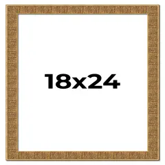 Sculpted Black Picture Frame - UV Acrylic, Foam Board Backing, Hanging Hardware