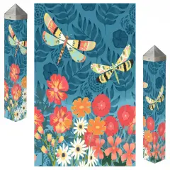 Dragonfly Dream Art Pole 20 Inches Tall