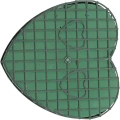 Heart Shaped Flower Foam with Suction Cup